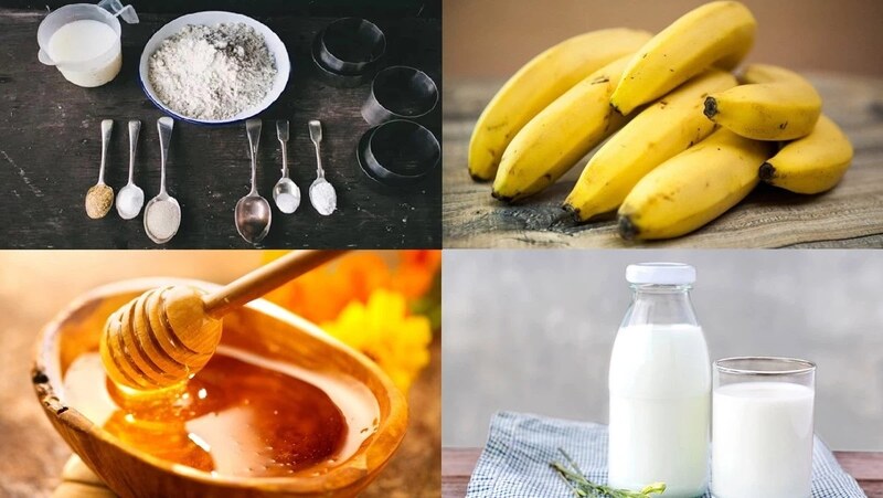 Nguyên liệu cần có để làm sinh tố chuối sữa chua