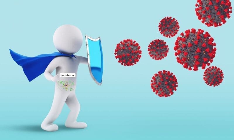 Lactoferrin đã chứng minh hiệu quả trong việc cải thiện tình trạng nhiễm khuẩn da