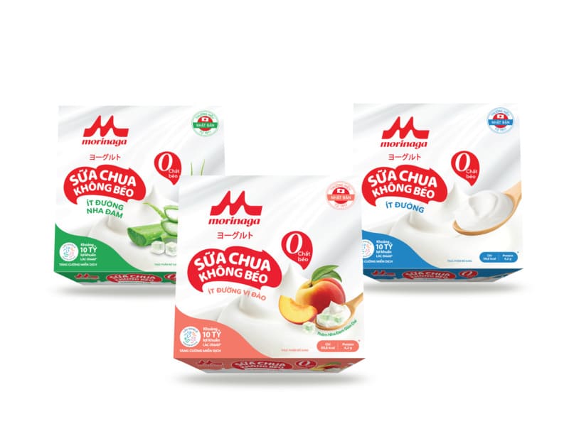 Sữa chua không béo Morinaga