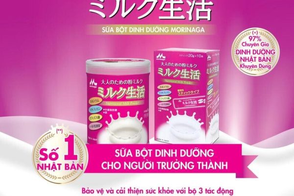 Sữa Bột Dinh Dưỡng Morinaga Dành Cho Người Trưởng Thành