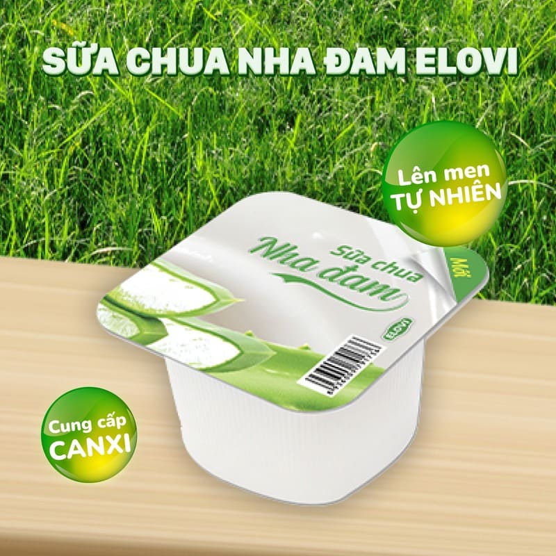 Sữa chua nha đam Elovi giúp cân bằng hệ vi khuẩn đường ruột, cải thiện hệ tiêu hoá