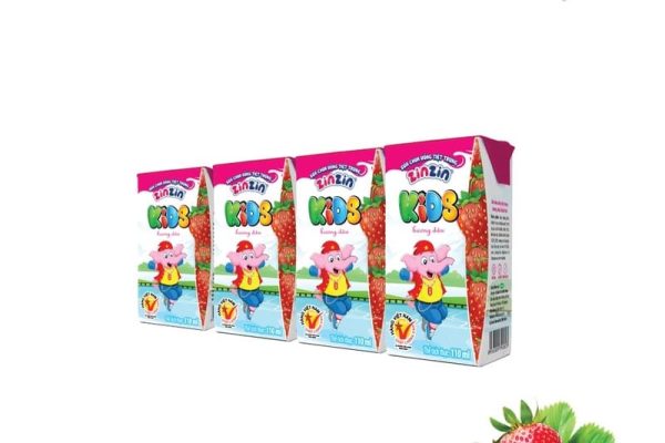 Sữa chua uống Zinzin Kids 110ml – Tiêu hoá tốt, trẻ ăn ngon