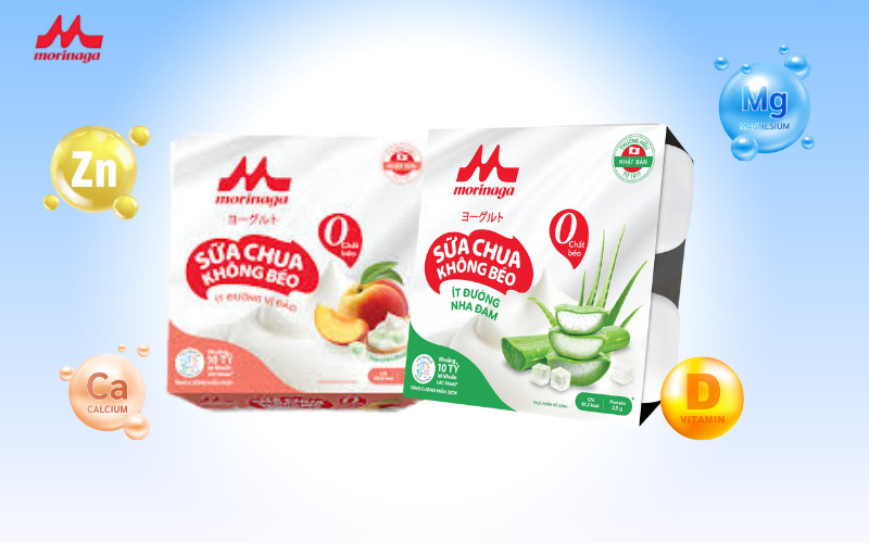 Sữa chua không béo cung cấp nhiều khoáng chất vi lượng tốt cho sức khỏe