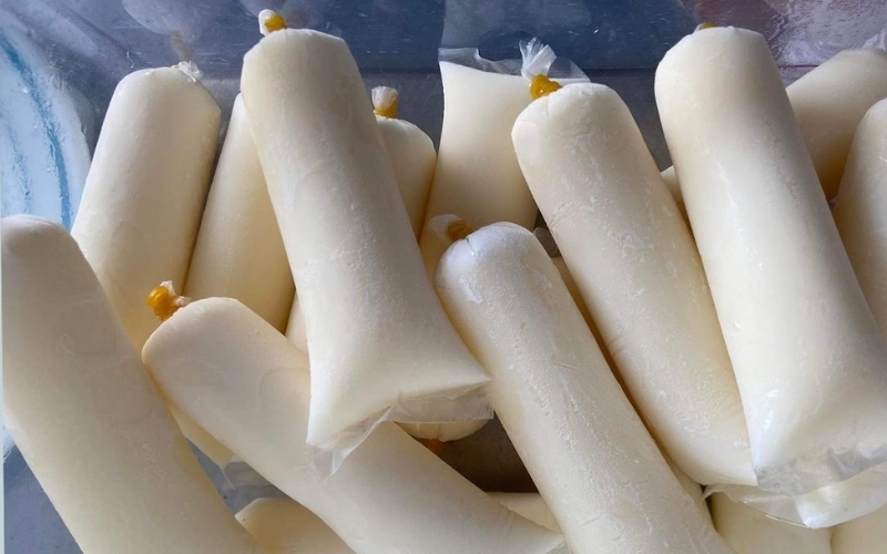 Kem túi sữa chua – mịn thơm, chua ngọt khó quên