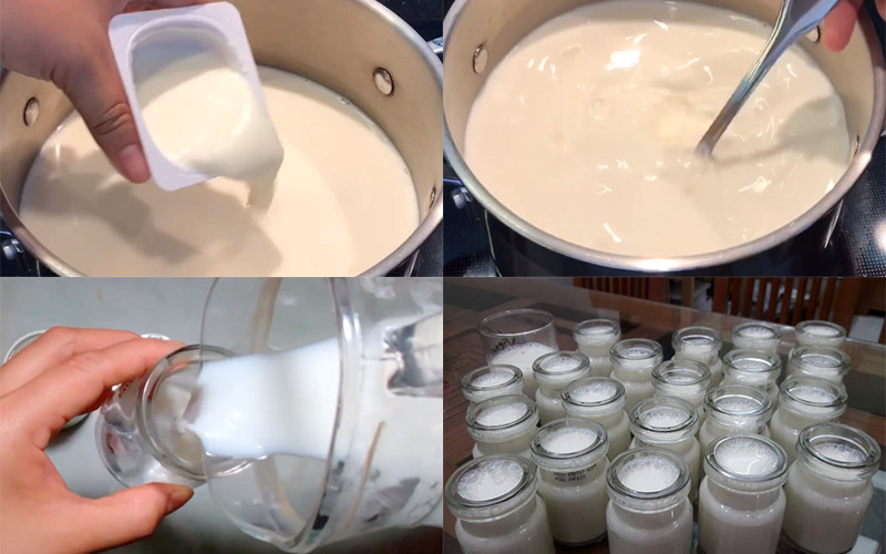 Công thức tạo ra món sữa chua truyền thống