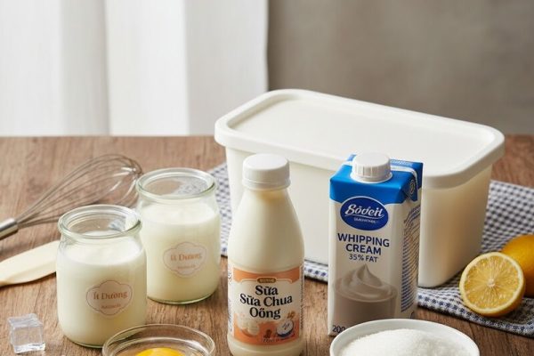 7 cách làm kem sữa chua mát lạnh, thơm ngon tại nhà