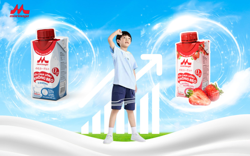 Sữa chua uống hỗ trợ duy trì sức khỏe tổng thể