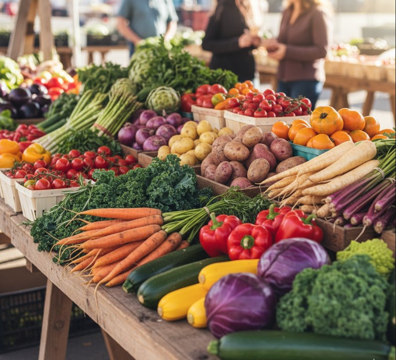 Rau củ quả – bí mật trẻ lâu cho người lớn tuổi