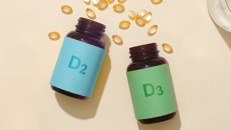 Vitamin D2, D3 giúp hấp thụ canxi, bảo vệ xương và miễn dịch