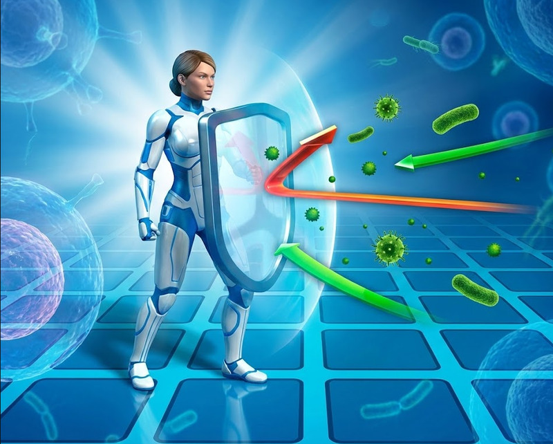 Hệ miễn dịch bảo vệ cơ thể khỏi vi khuẩn, virus và tác nhân gây hại