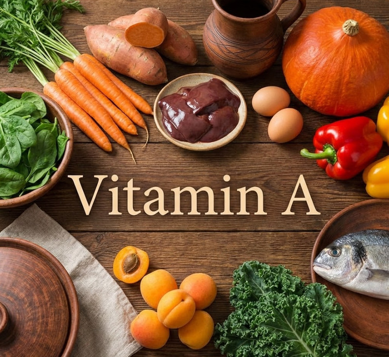 Vitamin A gồm retinoids, và carotenoids đều quan trọng cho sức khỏe