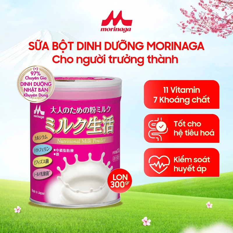 Bổ sung sản phẩm Morinaga giúp hỗ trợ khoẻ tiêu hoá, chắc miễn dịch