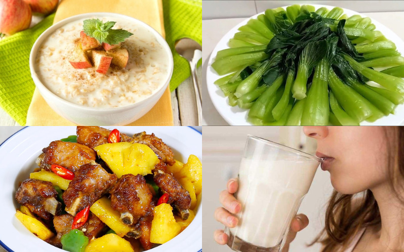 Bữa ăn sau sinh cân bằng dinh dưỡng, giàu protein và vitamin, tốt cho sức khỏe mẹ