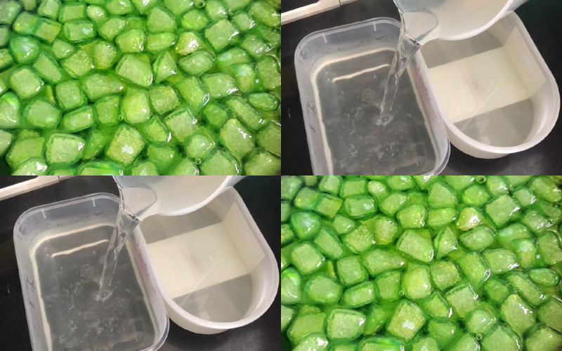 Làm toping ăn kèm sữa chua mít