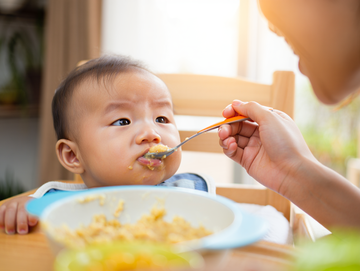 Trẻ nên bắt đầu ăn dặm khi tròn 6 tháng tuổi