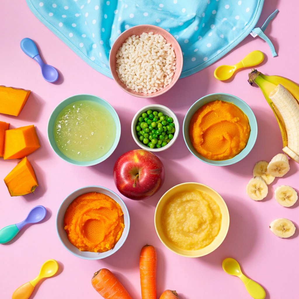 Nguyên tắc xây dựng lịch ăn dặm cho bé 5-6 tháng