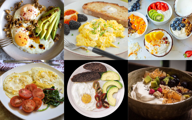 Thực đơn bữa sáng healthy hỗ trợ kiểm soát calo với các món ăn cân bằng dinh dưỡng, ít năng lượng và giàu protein