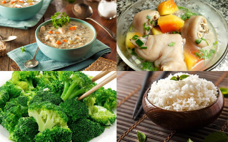 Thực đơn dinh dưỡng sau sinh phong phú, đủ chất, giúp mẹ nhanh hồi phục và lợi sữa