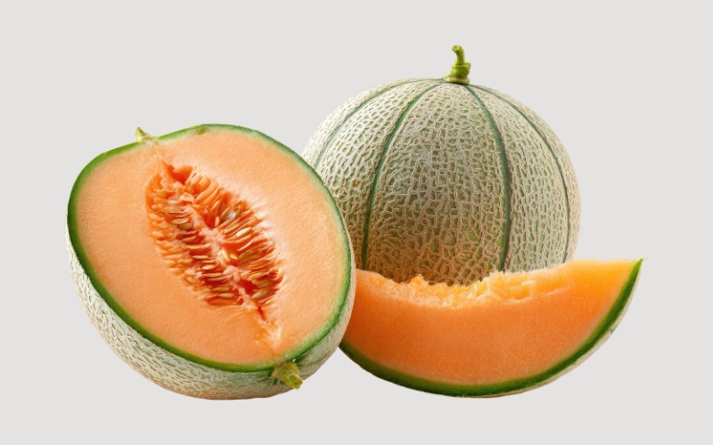 Dưa lưới giàu beta carotene hỗ trợ phát triển thị giác thai nhi