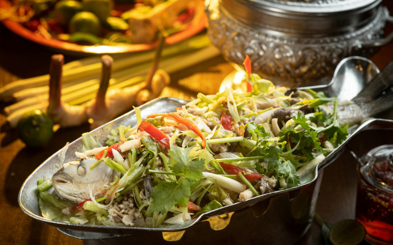 Cá chép hấp gừng