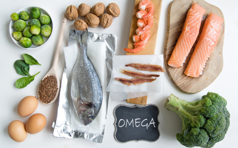 Cá và thực phẩm giàu Omega-3
