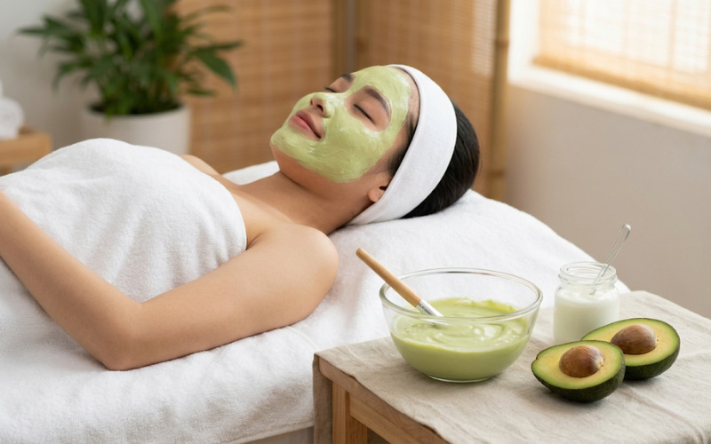 Đắp mặt nạ bằng sữa chua bơ Đắp mặt nạ bằng sữa chua bơ