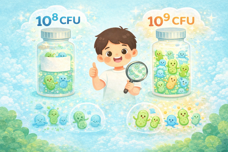 Số lượng lợi khuẩn (CFU) Số lượng lợi khuẩn (CFU)