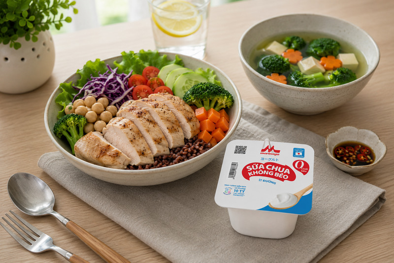 Bữa trưa healthy Bữa trưa healthy