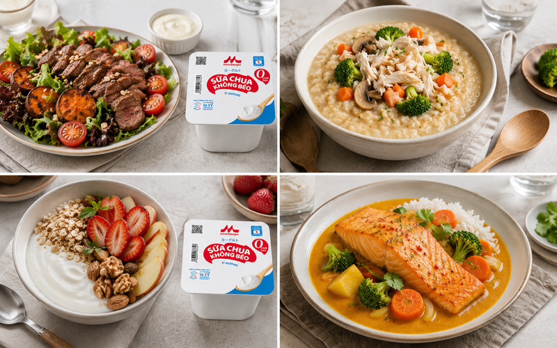Bữa tối healthy Bữa tối healthy
